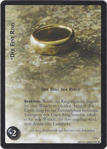 Ccg 154 lord the - lord, rings