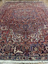 ✔ Heriz | 242 x 337 | Handgeknüpft | Orientteppich | Carpet | Rug