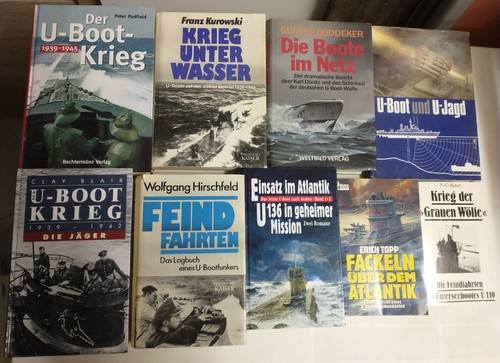 Bücherpaket unterseeboote - bücherpaket,