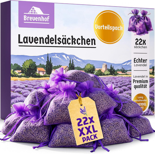 22x lavendel duftsäckchen - duftsäckchen,