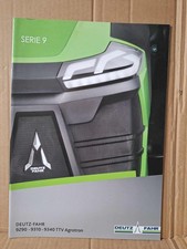 Deutz-Fahr Serie 9 Prospekt Traktor Schlepper