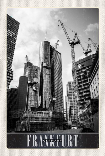 Holzschild 18x12 frankfurt - 18x12, cm