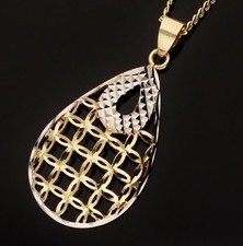 Edler 585 gold anhänger - ,