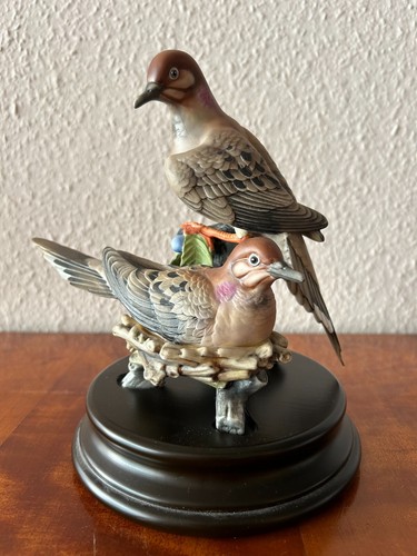 Kaiser porzellanfigur tauben - porzellanfigur,