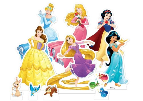 Disney prinzessin tischkarten - prinzessin,