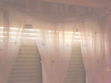 Gardine Komplett- Set 3 Voile mit Querbehang !!