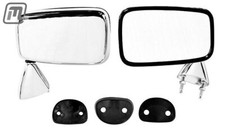 Außenspiegel links verchromt