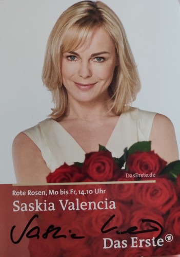 Saskia valencia autogramm - valencia,