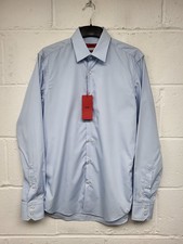 Hugo Boss Hemd Blau Langarm