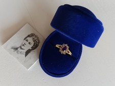 Damen Ring Gold 750 Amethyst Sissis Herzensring