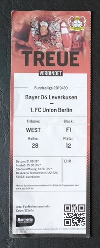Ticket bundesliga 2019 - bundesliga, 2019/20
