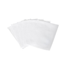 Einmalwaschlappen Molton Weiß