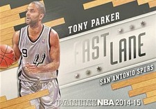 2014-15 Panini Fast Lane TONY PARKER San Antonio Spurs