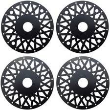 1 Satz Wheel Star schwarz Silver Dream Douglas usw. 10" Lochkreis 4x156 4x115