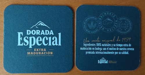 Bierdeckel dorada especial - bierdeckel,