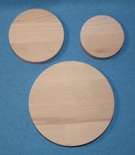 Runde Holzscheibe Buche