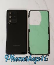 Original Samsung Galaxy S20 ULTRA 5G G988B Akkudeckel Backcover Schwarz Kleber A