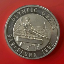 Vergoldet  Medaille – Olympische Winterspiele 1994 in Lillehammer – 40 mm – (3)