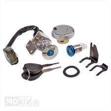 Zündschloss elektrisch (FILLY1 4T/CHINA Scooter) komplett Set