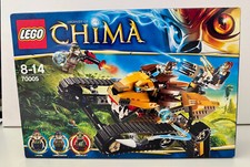 RAR Sammler: alter LEGO Bausatz 70005 LEGENDS OF CHIMA Lavals Löwen-Quad