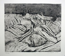 ROLF LINDEMANN Landschaft 1977 signiert !