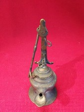 Alte Antike Bronze Öllampe