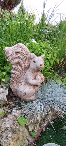 Große steinfigur - große,