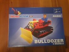 Fischertechnik Bulldozer 4 Modelle - Ungeöffnet 