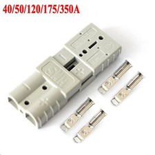 2X Satz Batter Batteriestecker mit Kupplung für Anderson Stromanschluss 40A-350A