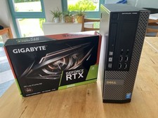 Kompakter Gaming PC, Optiplex 7020 SFF, RTX 3050, Xeon E3 1231v3, 24GB, SSD+HDD