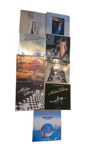 Modern talking vinyl sammlung - modern,