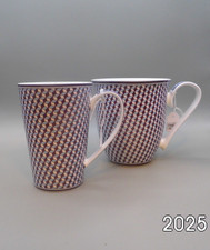 Porzellan Kaffeebecher Set 1 Paar Serie " MUSTERPALETTE "  von Jameson  Tailor