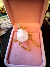 Halskette Bergkristall als