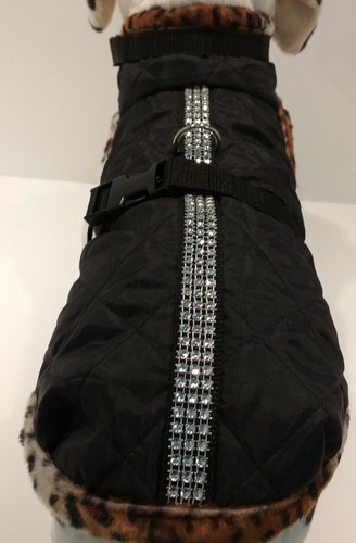 Wintermantel stepp leopard - wintermantel,