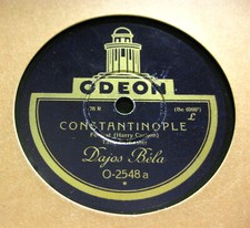 DAJOS BELA Constantinople / Ramona ODEON O-2548 (83)