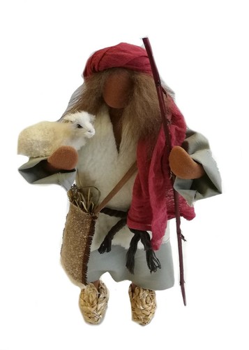 Erzählfigur junger hirte mit - erzählfigur, "junger
