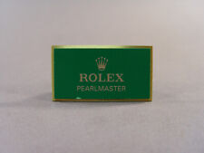 138295: Rolex Pearlmaster Original Vitrinen Display, Aufsteller, Schild