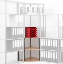 Eck -Wohnregal 74 x 60 x 60 cm