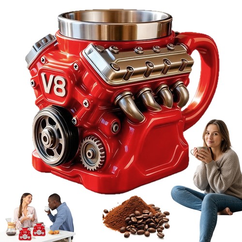 Motor design tasse 300ml - v8,