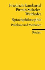 Sprachphilosophie: Probleme