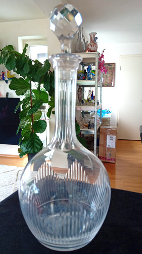 Große glas karaffe wein - karaffe,