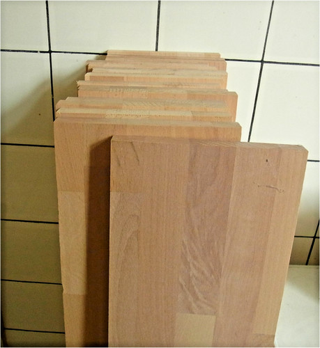 Stück leimholz buche - 1,