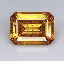 Sphalerit Edelstein 4.44 ct (Orange) mit Zertifikat