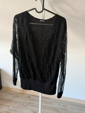 Netzoberteil in schwarz