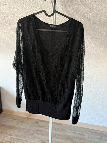 Netzoberteil schwarz - netzoberteil, in