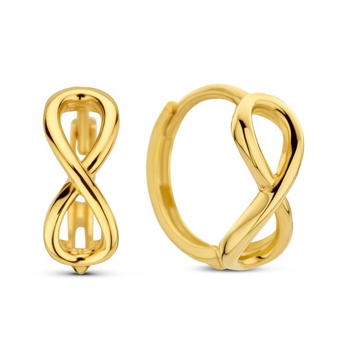 Klappcreolen infinity 585 gold - infinity,