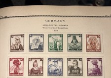 THIRD REICH 1935 Mi. #588-597