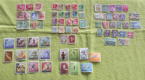 Konvolut stck briefmarken - 73, stck.