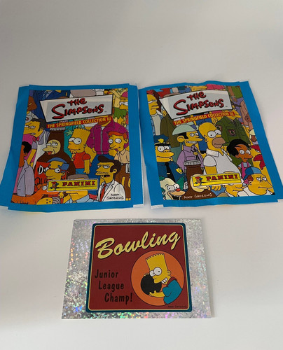 Simpsons panini springfield - panini,