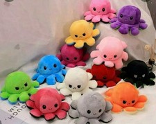 Plüschtier Wendeoktopus Wendetier Octopus Krake Emotion Stimmung Kuscheltier